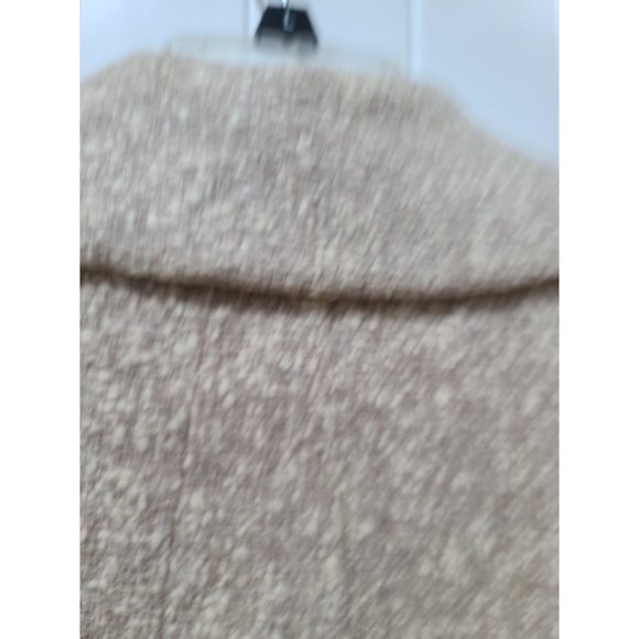 Coat VTG 1960s Betty Rose Green Wool Tweed Button Overcoat Long Womens Size xl - Picture 10 of 12